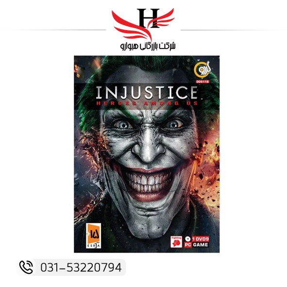 بازی Injustice Heroes Among Us گردو مخصوص کامپیوتر نسخه 1DVD9